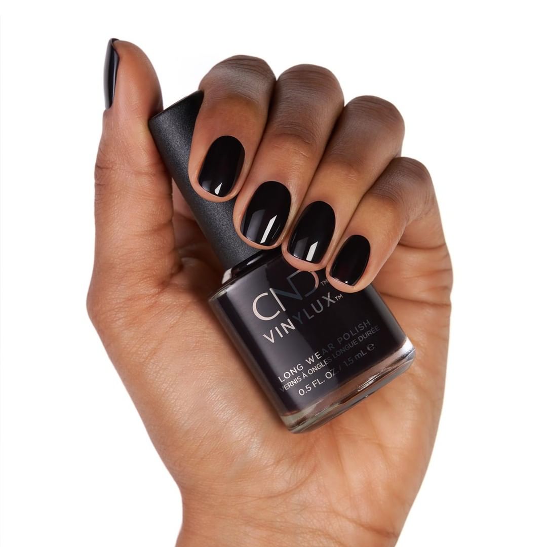 CND Vinylux Dark Dahlia Nail Swatch