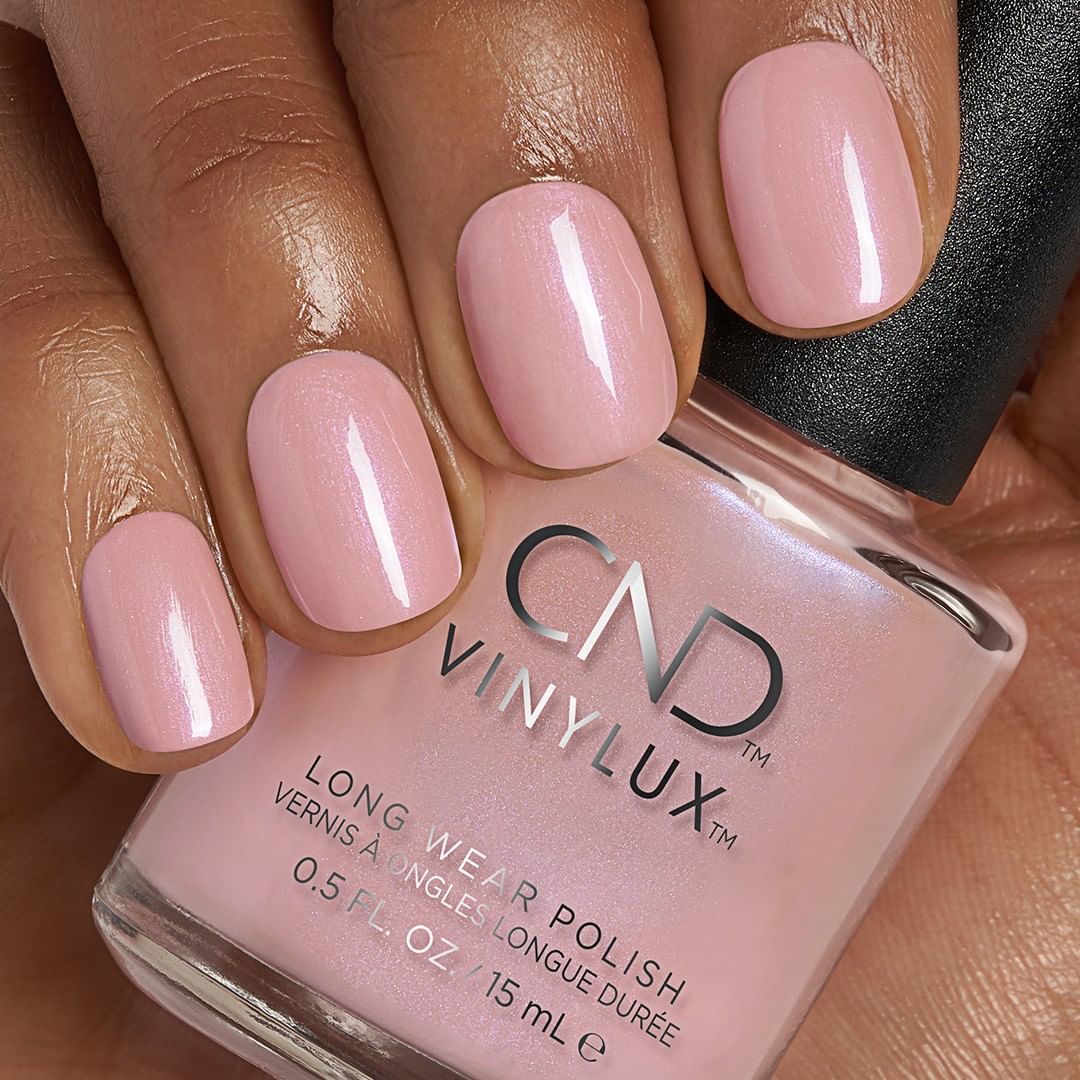 CND Vinylux Blush Teddy Nails