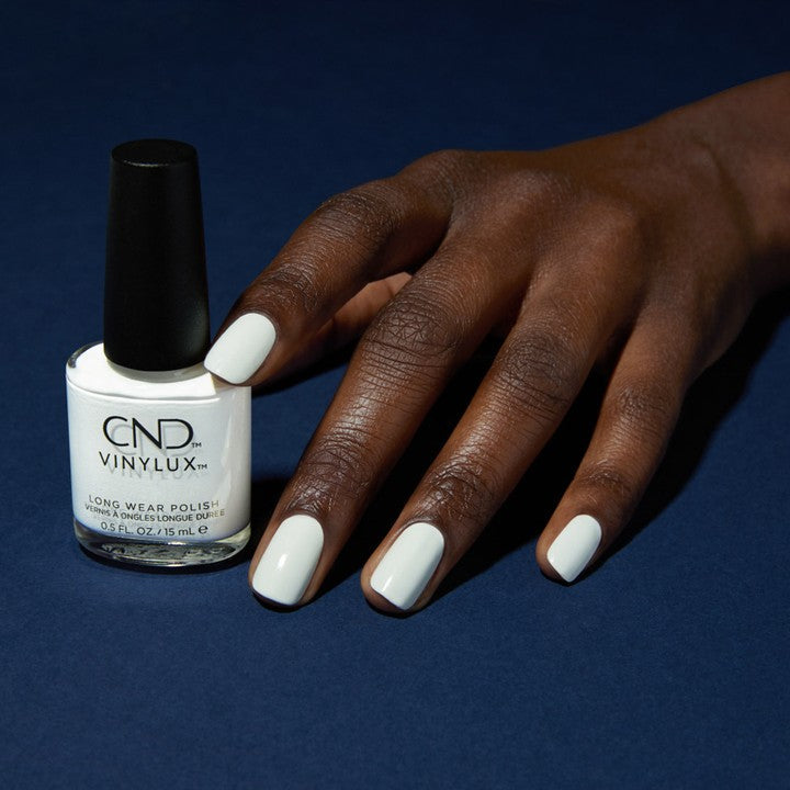 CND Vinylux Cream Puff Nail Swatch