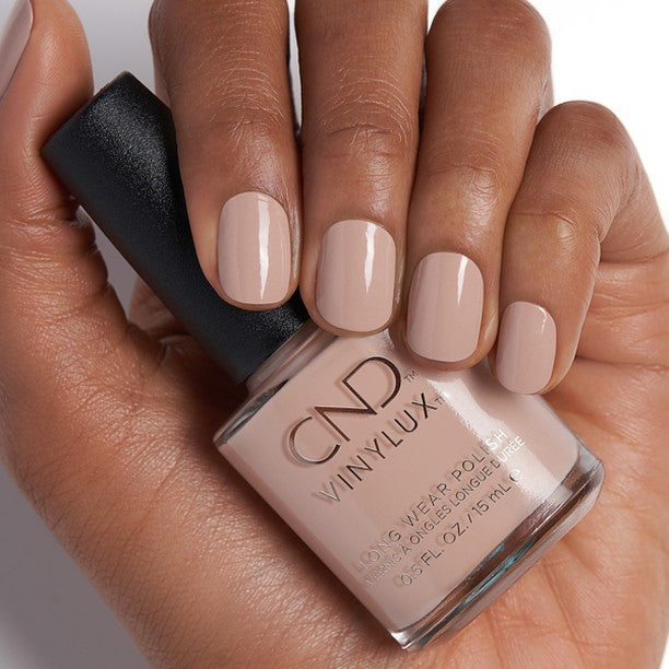 CND Vinylux Unmasked Nails and Bottle