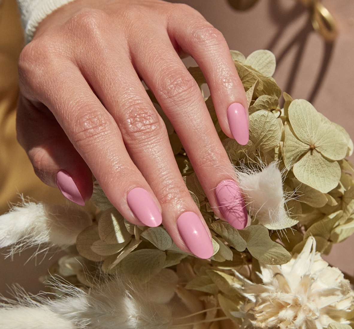 CND Vinylux Pacific Rose Nail Swatch