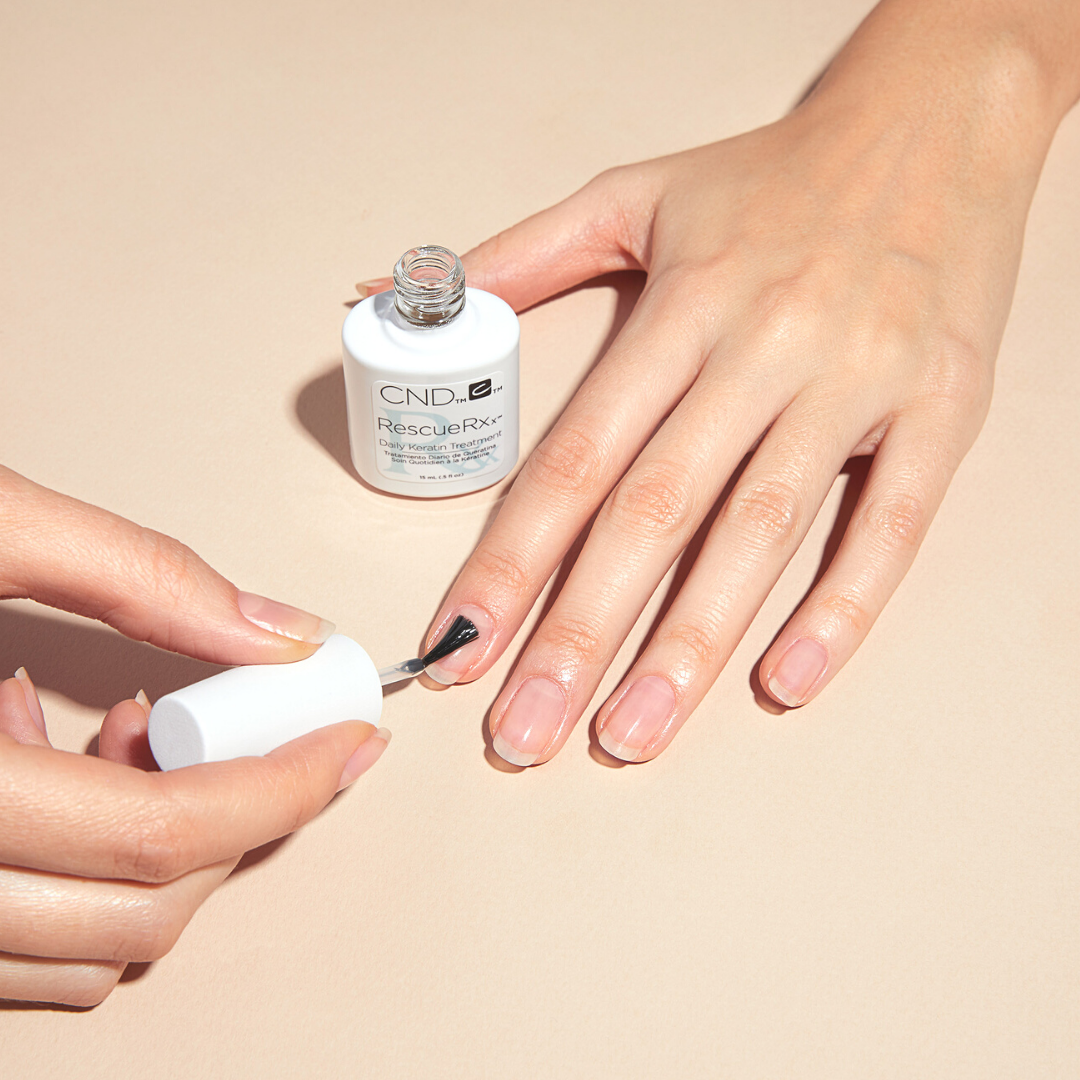 CND RescueRXx 15ml Application