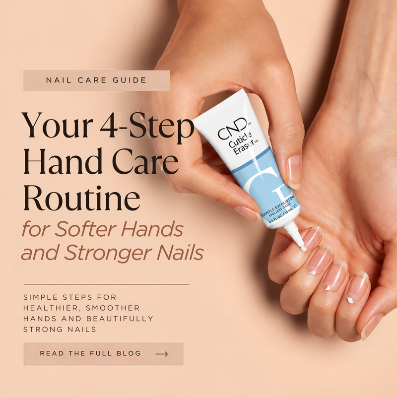 Your 4-Step Hand Care Routine for Softer Hands and Stronger Nails