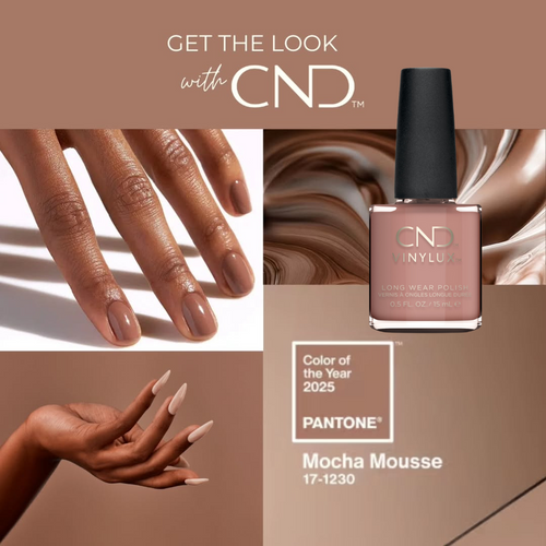 CND™ Nail Shades For 2025’s Pantone Colour of the Year: Mocha Mousse