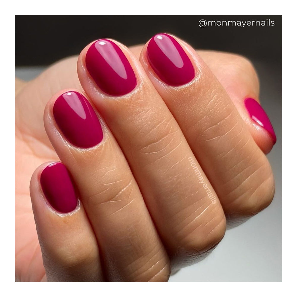 Winter Gray - 20 Great Nail Colors For Women Over 50 To Try - It's Rosy | Pink  nail colors, Dark pink nails, Nail colors