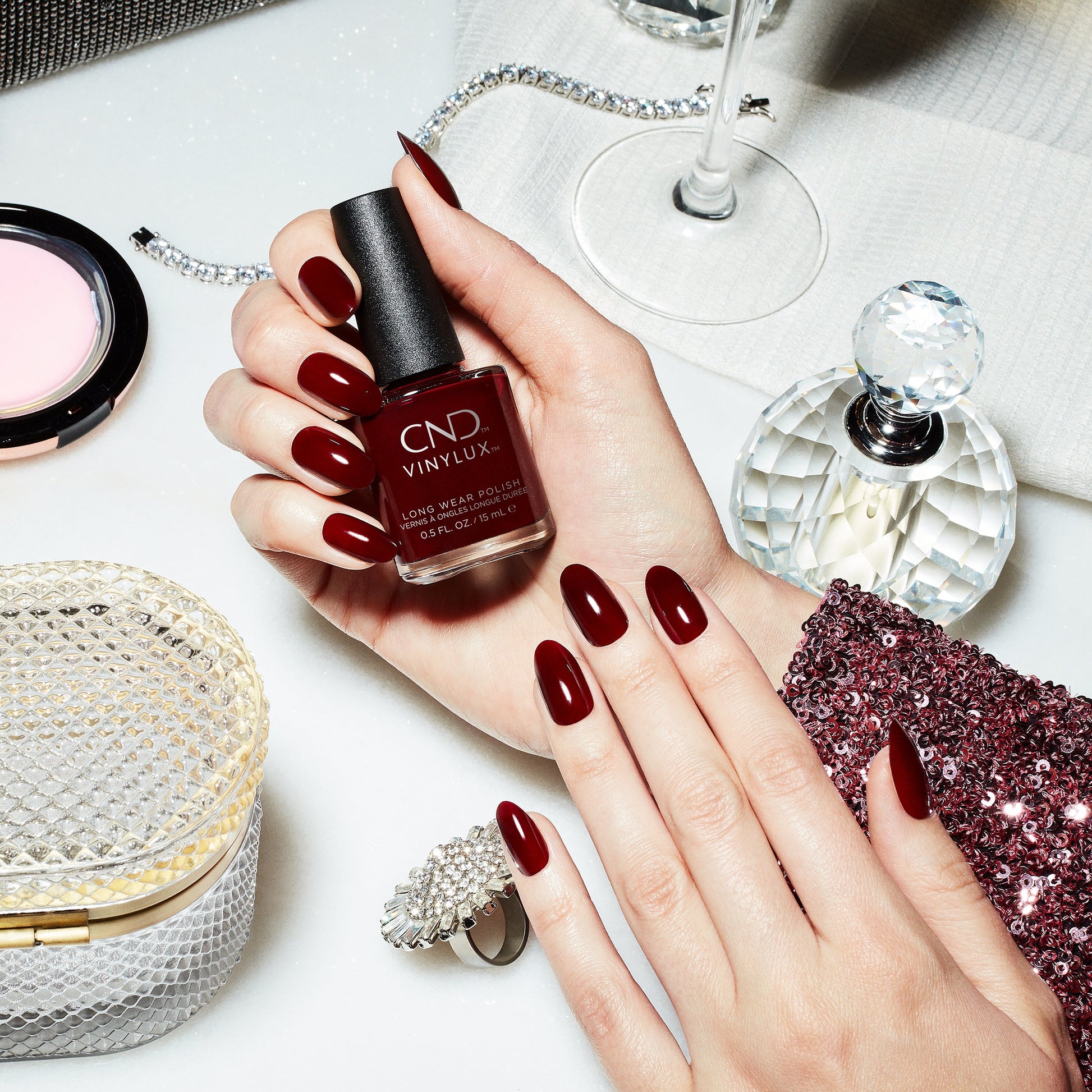 CND Vinylux  Signature Lipstick Nail Swatch